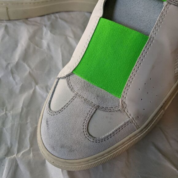 𝅺MAISON Margiela MM6 leather nylon sneakers 5(38) BNWOB - Picture 13 of 16